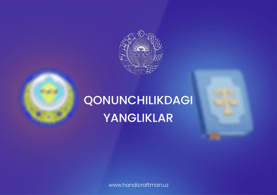 2026-yildan boshlab Hunarmand uyushmasi yo‘nalishlaridagi o‘zgarishlar haqida